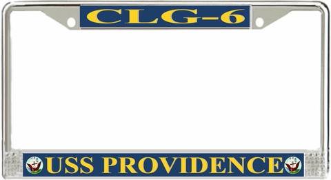 USS Providence CLG-6 License Plate Frame