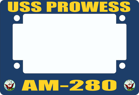 USS Prowess AM-280 Motorcycle Frame