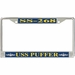 USS Puffer SS-268 License Plate Frame