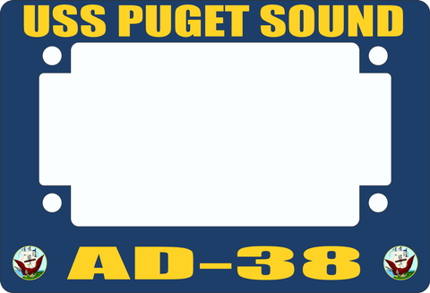 USS Puget Sound AD-38 Motorcycle Frame