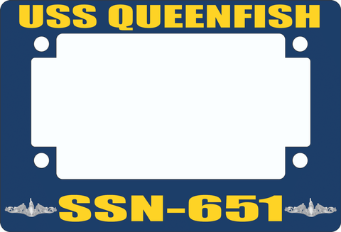 USS Queenfish SSN-651 Motorcycle Frame