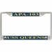USS Queens APA-103 License Plate Frame