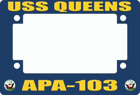 USS Queens APA-103 Motorcycle Frame