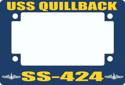 USS Quillback SS-424 Motorcycle Frame