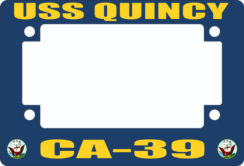 USS Quincy CA-39 Motorcycle Frame