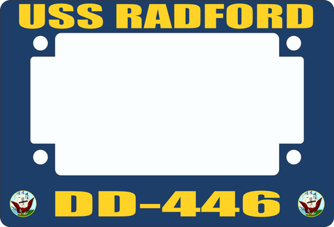 USS Radford DD-446 Motorcycle Frame