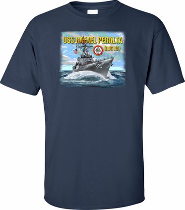 USS Rafael Peralta DDG-115 Printed Art T-Shirt