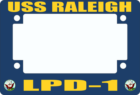 USS Raleigh LPD-1 Motorcycle Frame