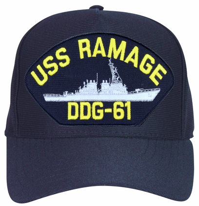 USS Ramage DDG-61 Ship Cap