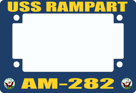 USS Rampart AM-282 Motorcycle Frame