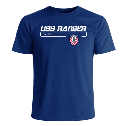 USS Ranger CV-61 Crest T-Shirt