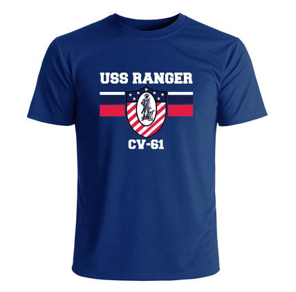 USS Ranger CV-61 Crest T-Shirt