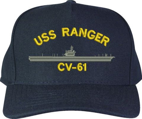 USS Ranger CV-61 U.S. Made Cap