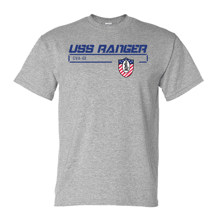 USS Ranger CVA-61 Crest T-Shirt