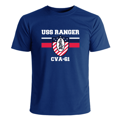 USS Ranger CVA-61 Crest T-Shirt