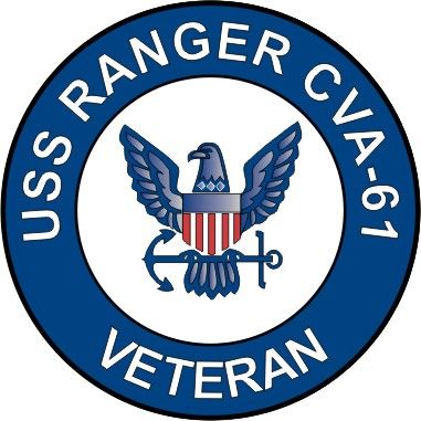 USS Ranger CVA-61 Veteran Decal Sticker