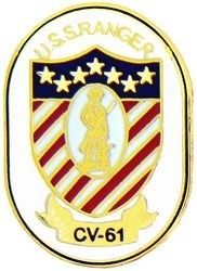 USS Ranger Lapel Pin