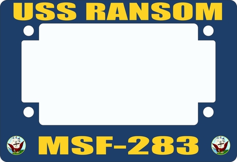 USS Ransom MSF-283 Motorcycle Frame