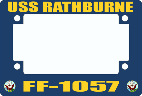 USS Rathburne FF-1057 Motorcycle Frame