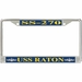 USS Raton SS-270 License Plate Frame