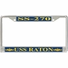 USS Raton SS-270 License Plate Frame