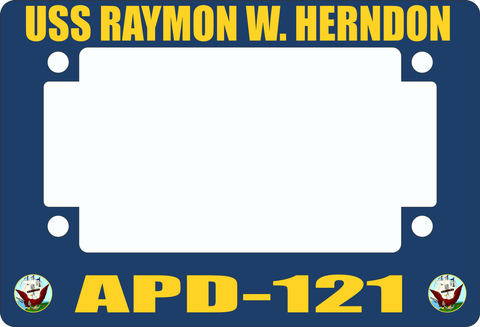USS Raymon W. Herndon APD-121 Motorcycle Frame