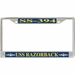 USS Razorback SS-394 License Plate Frame