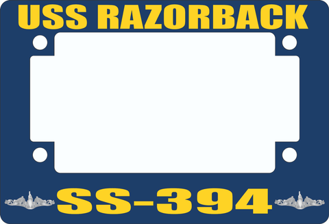 USS Razorback SS-394 Motorcycle Frame