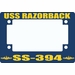 USS Razorback SS-394 Motorcycle Frame