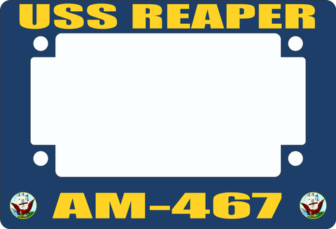 USS Reaper AM-467 Motorcycle Frame