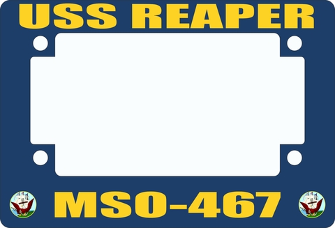 USS Reaper MSO-467 Motorcycle Frame