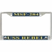 USS Rebel MSF-284 License Plate Frame