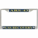 USS Recovery ARS-43 License Plate Frame