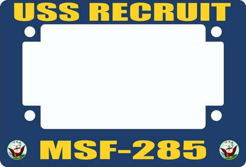 USS Recruit MSF-285 Motorcycle Frame