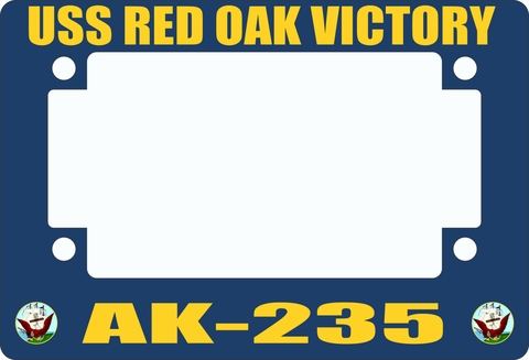 USS Red Oak Victory AK-235 Motorcycle Frame