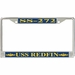 USS Redfin SS-272 License Plate Frame