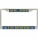 USS Redfish SS-395 License Plate Frame