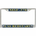USS Redstart MSF-378 License Plate Frame