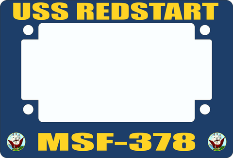 USS Redstart MSF-378 Motorcycle Frame