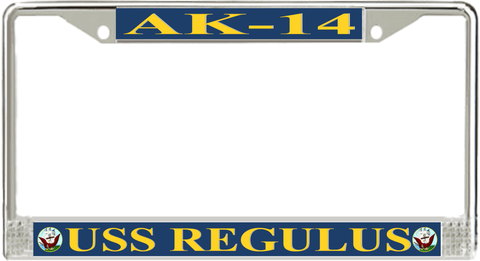 USS Regulus AK-14 License Plate Frame