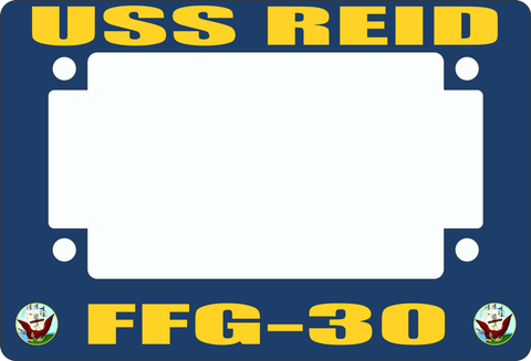 USS Reid FFG-30 Motorcycle Frame