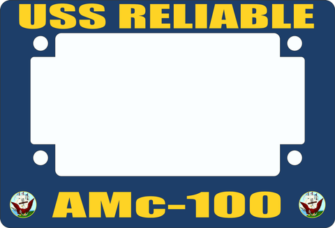 USS Reliable AMc-100 Motorcycle Frame