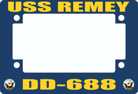 USS Remey DD-688 Motorcycle Frame