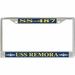USS Remora SS-487 License Plate Frame