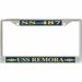 USS Remora SS-487 License Plate Frame