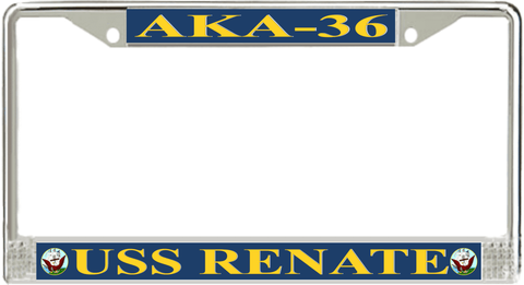 USS Renate AKA-36 License Plate Frame