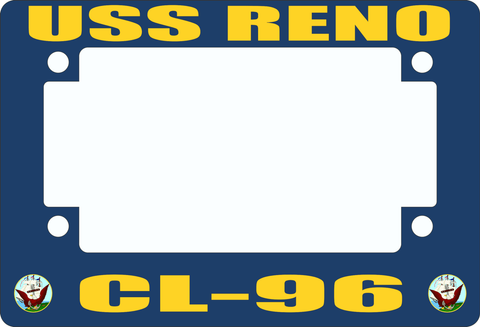USS Reno CL-96 Motorcycle Frame