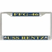 USS Rentz FFG-46 License Plate Frame
