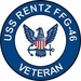 USS Rentz FFG-46 Veteran Decal Sticker