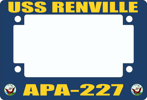 USS Renville APA-227 Motorcycle Frame
